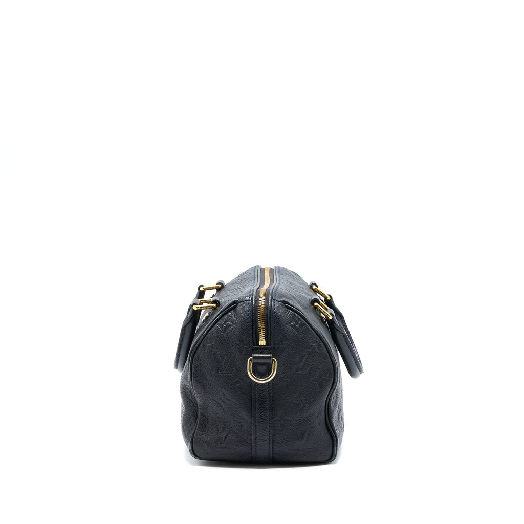 LOUIS VUITTON SPEEDY 25 MONOGRAM EMPREINTE BLACK GHW