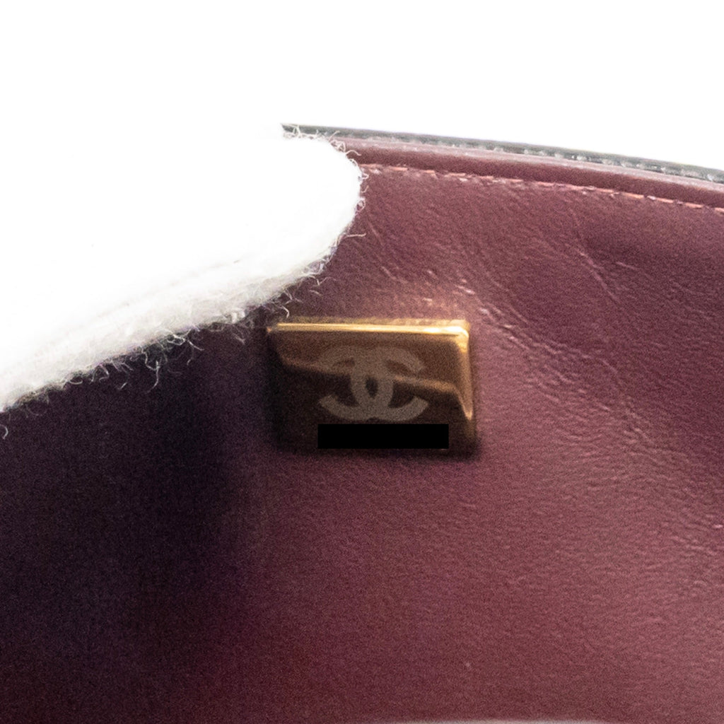 CHANEL MEDIUM CLASSIC DOUBLE FLAP BAG CAVIAR BLACK GHW (MICROCHIP)