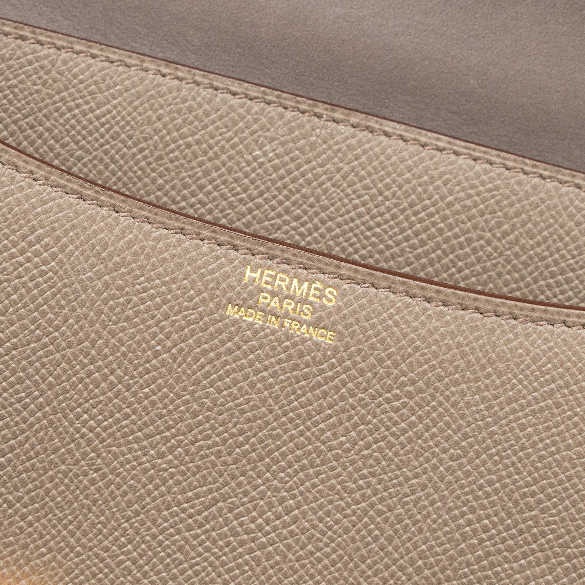 HERMES CONSTANCE 24 EPSOM GRIS ETAIN RGHW