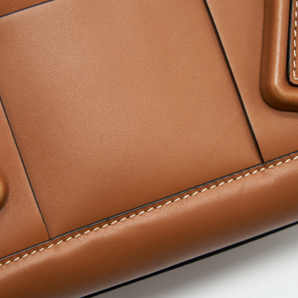 BOTTEGA VENETA ARCO BAG CALFSKIN WOOD