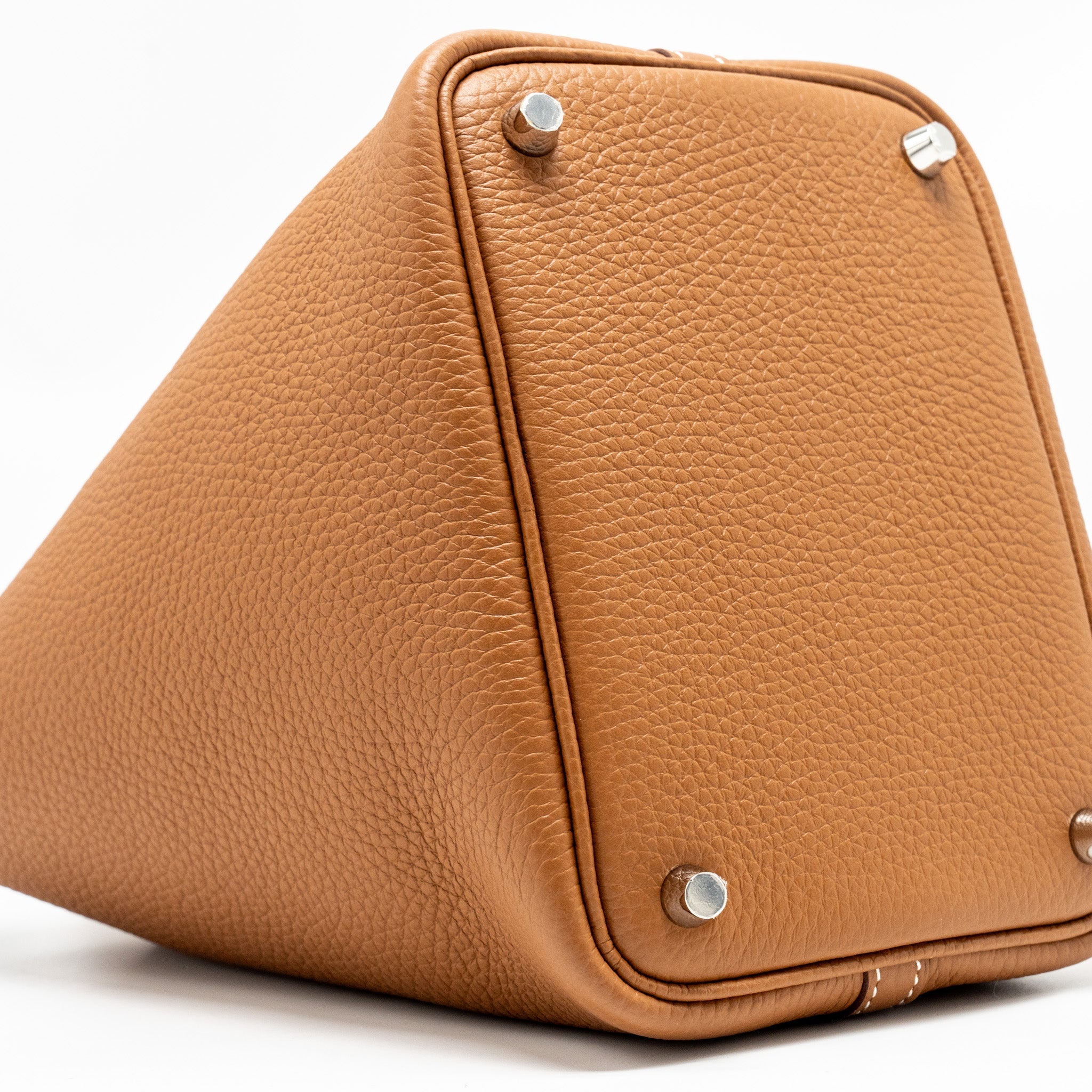 HERMES PICOTIN 18 LOCK BAG CLEMENCE GOLD SHW