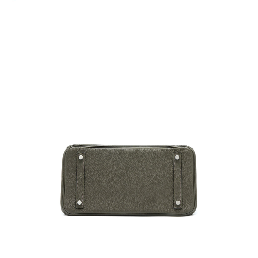 HERMES BIRKIN 30 TOGO C6 VERT DE GRIS SHW