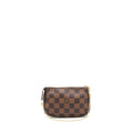 LOUIS VUITTON MINI POCHETTE ACCESSORIES DAMIER EBENE CANVAS