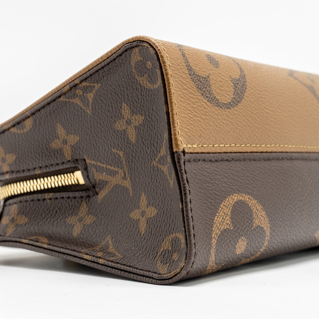 LOUIS VUITTON ONTHEGO EAST WEST MONOGRAM REVERSE GHW