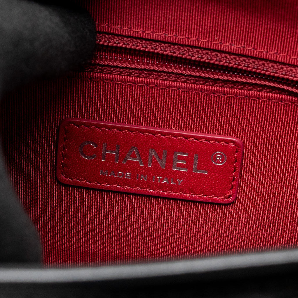 CHANEL SMALL GABRIELLE HOBO BAG CALFSKIN BLACK MULTICOLOUR HARDWARE
