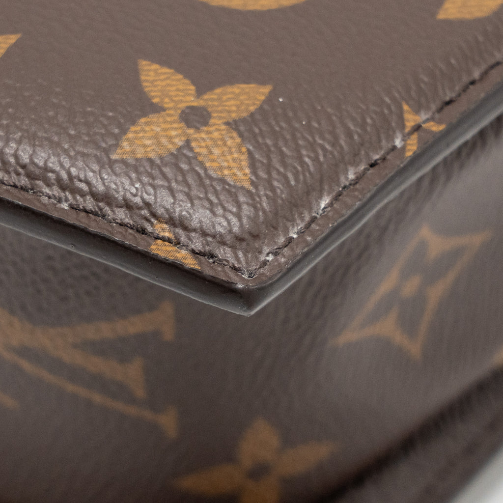 LOUIS VUITTON TILSITT MONOGRAM REVERSE CANVAS GHW