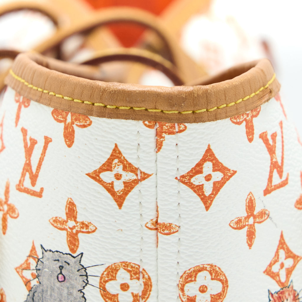 LOUIS VUITTON GRACE CODDINGTON CATOGRAM NEVERFULL MM CANVAS GHW