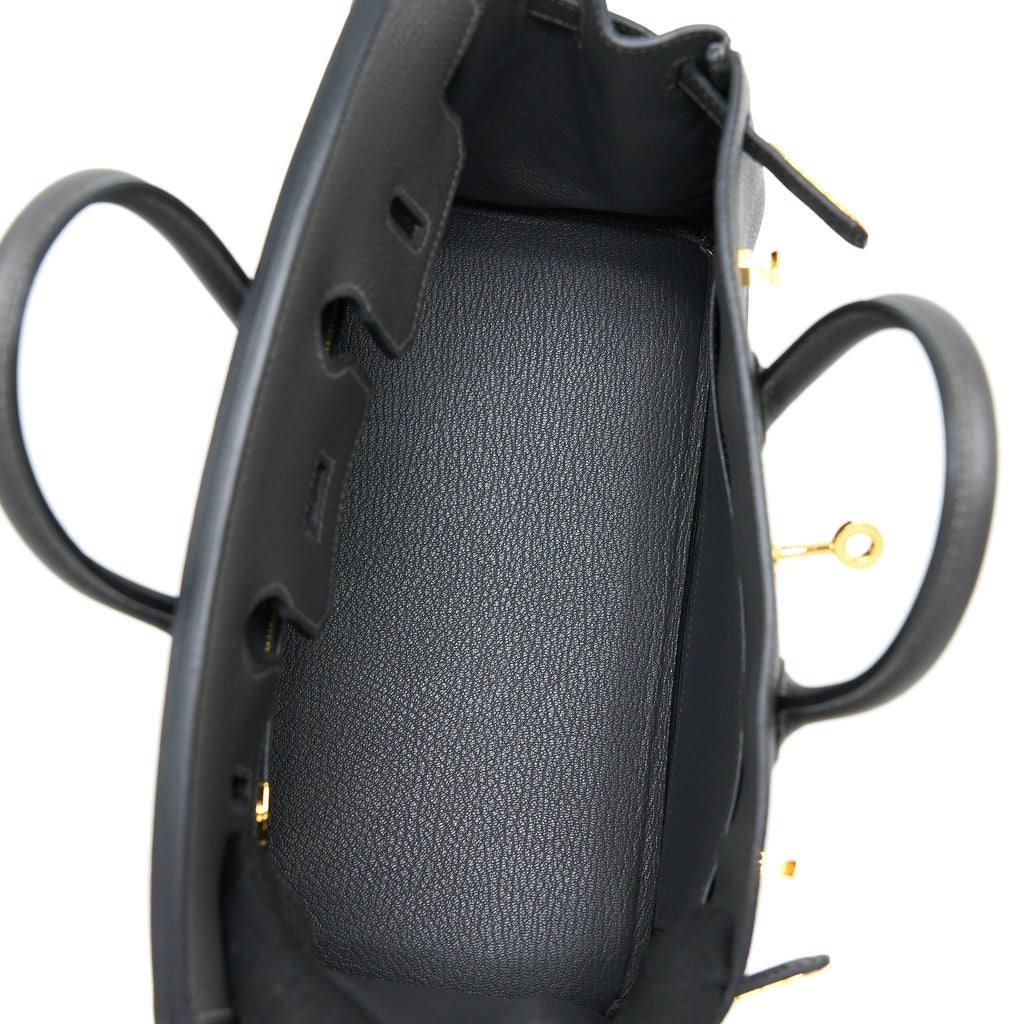 HERMES BIRKIN 25 TOGO GRAPHITE GHW