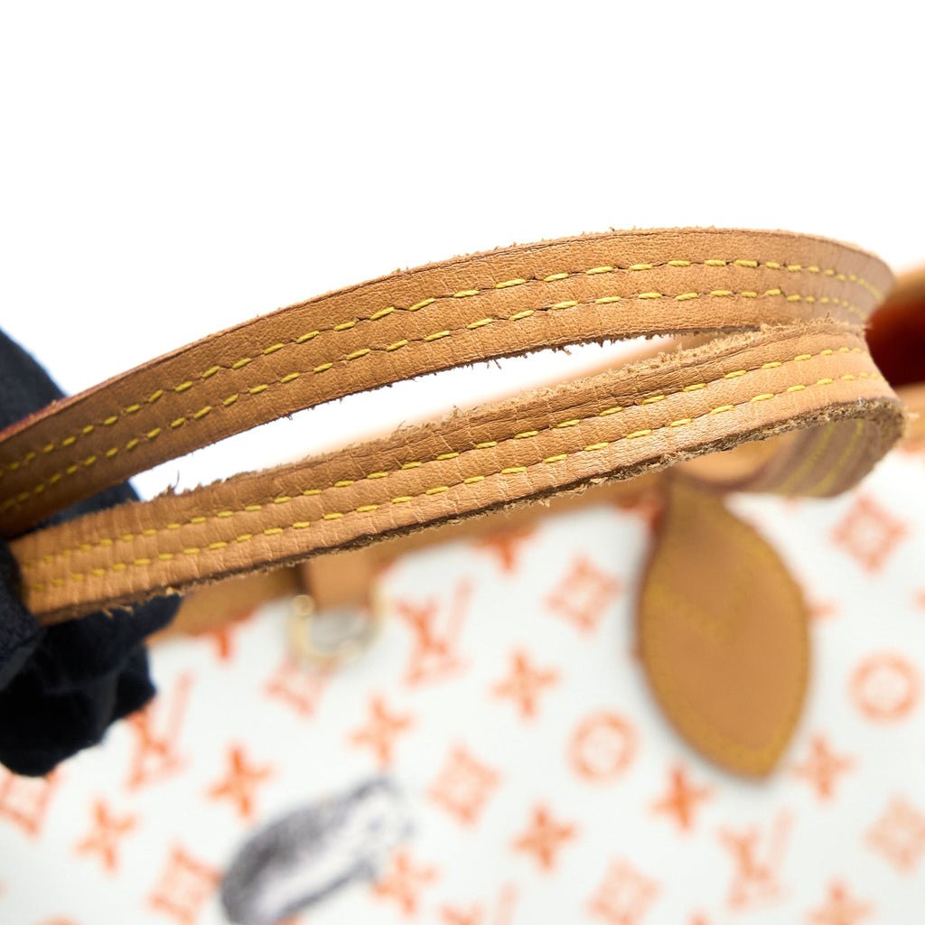 LOUIS VUITTON GRACE CODDINGTON CATOGRAM NEVERFULL MM CANVAS GHW