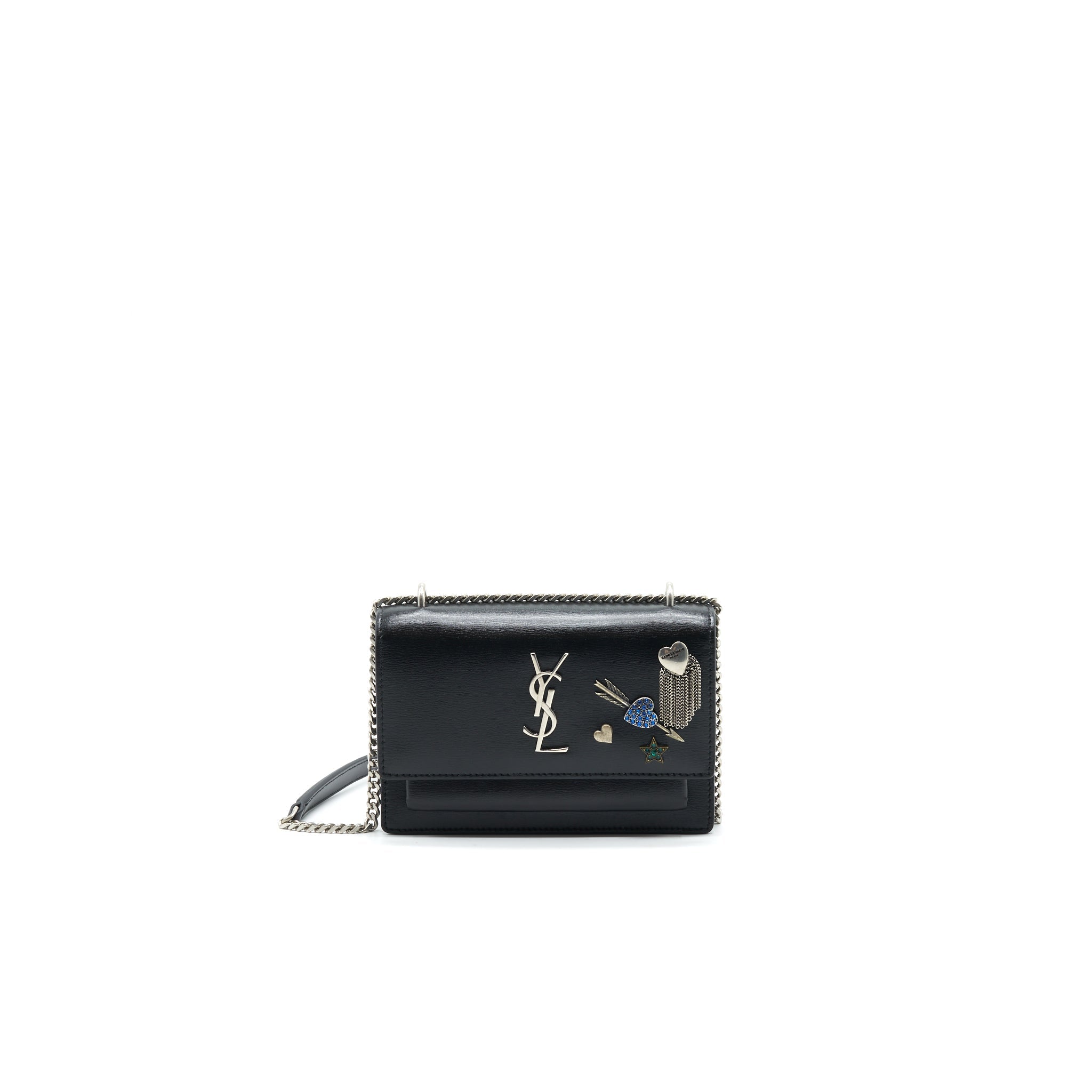 SAINT LAURENT LIMITED SUNSET WALLET ON CHAIN