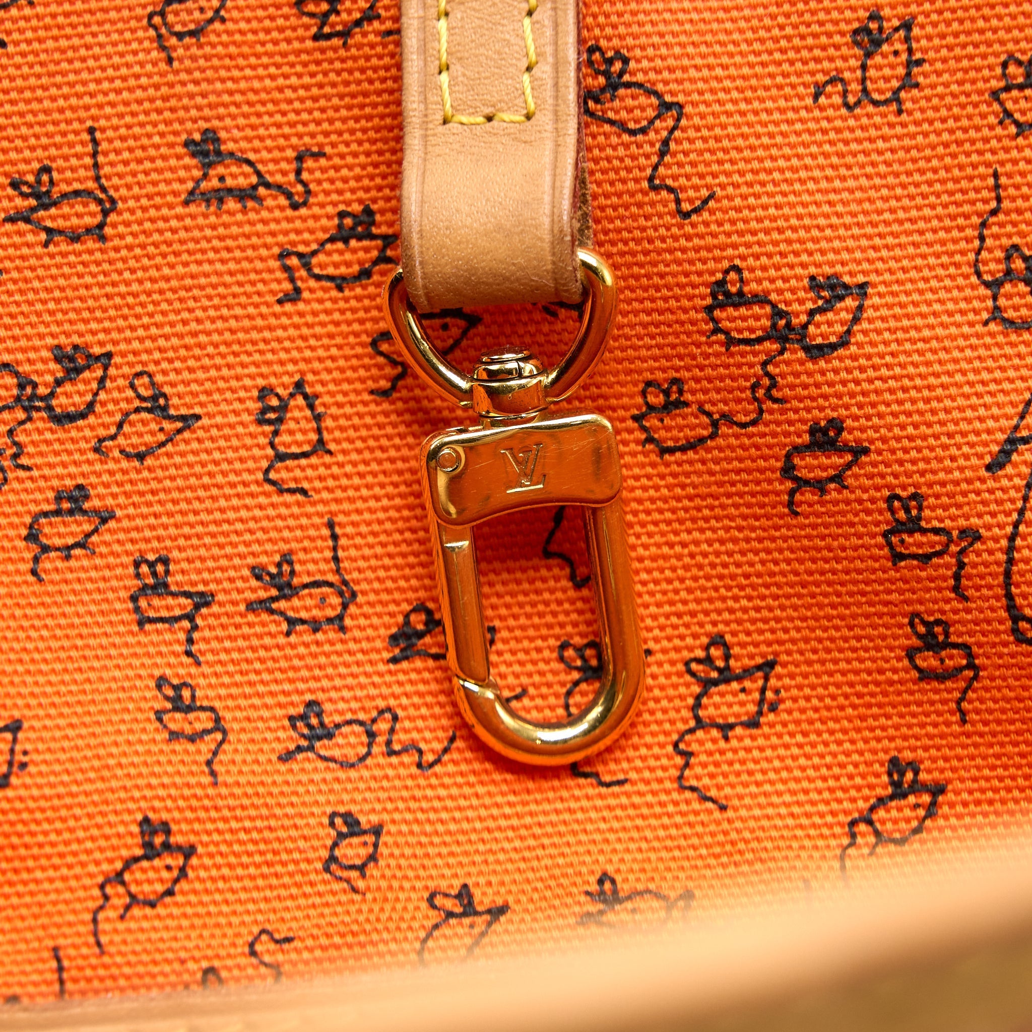 LOUIS VUITTON GRACE CODDINGTON CATOGRAM NEVERFULL MM CANVAS GHW