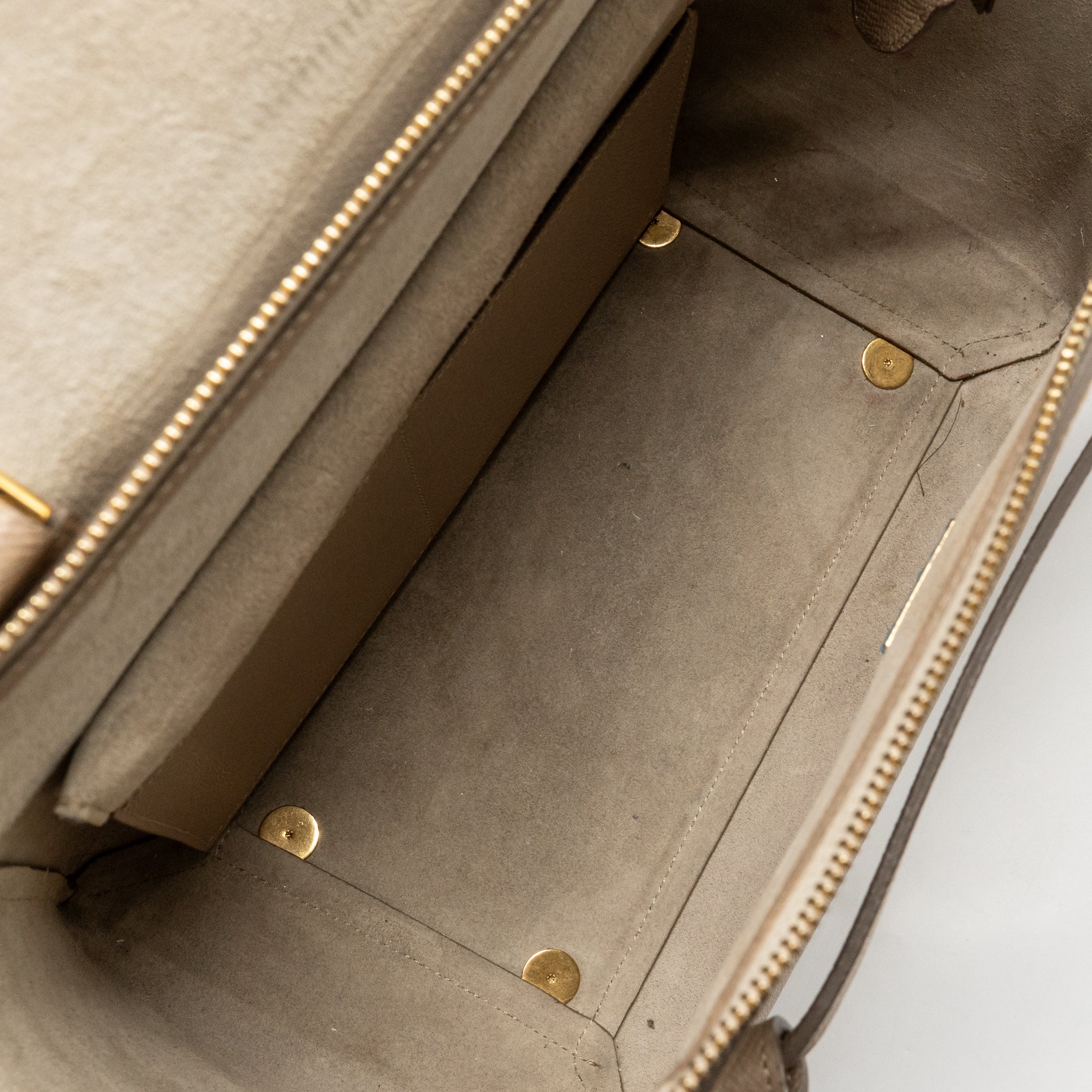 CELINE MINI BELT BAG CALFSKIN LIGHT TAUPE GHW