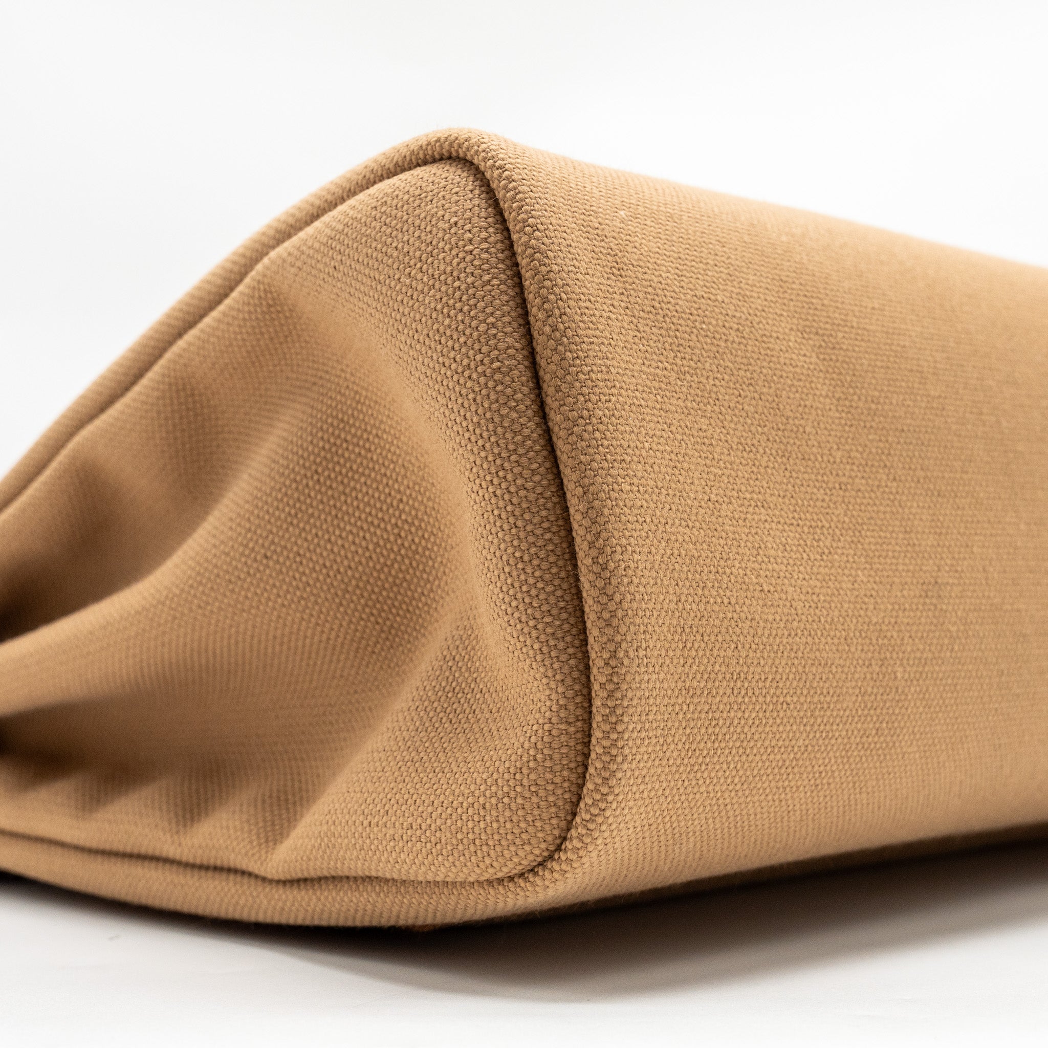 HERMES HERBAG 31 ZIP BAG CANVAS/VACHE HUNTER CHAI / FAUVE GHW