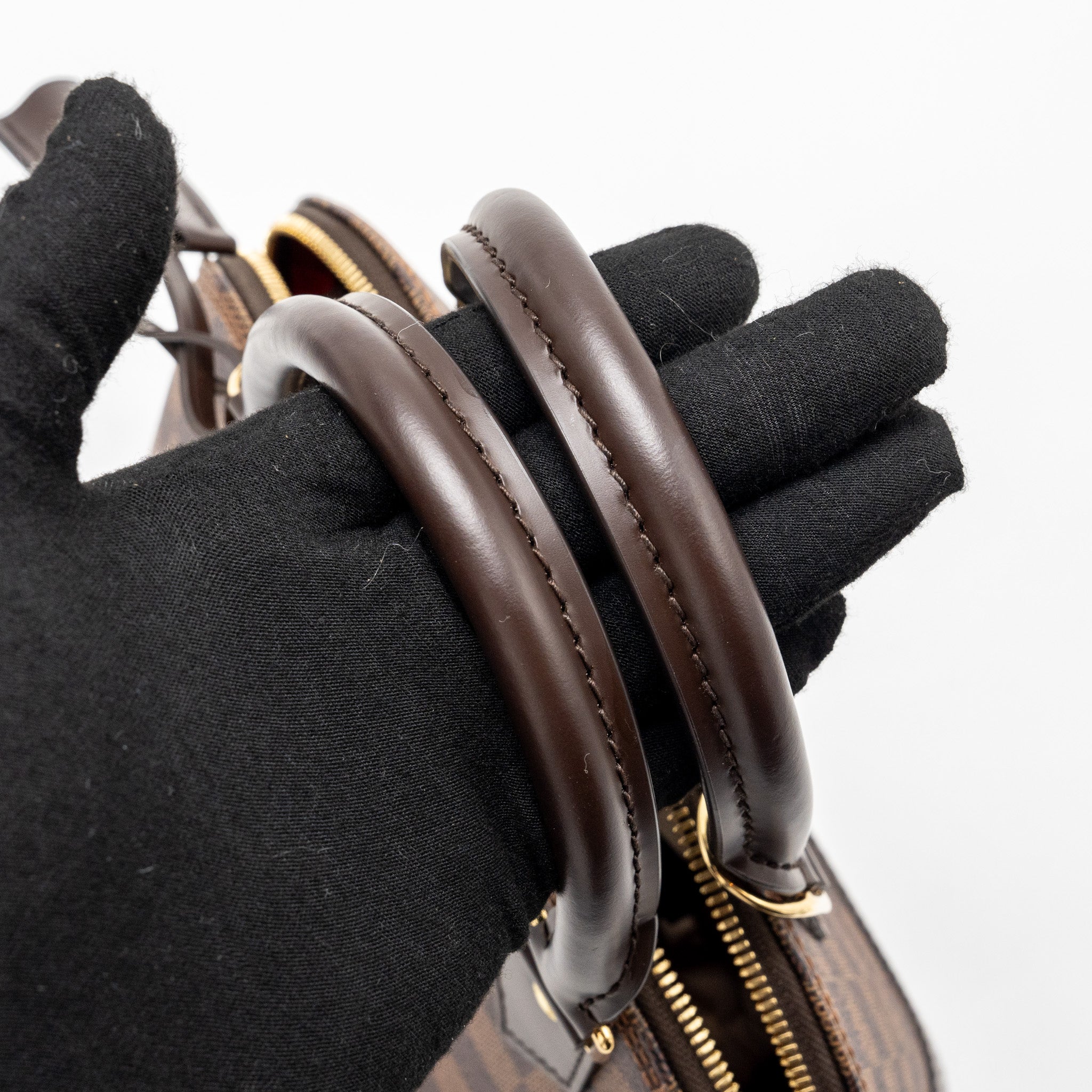 LOUIS VUITTON ALMA BB DAMIER EBENE CANVAS GHW