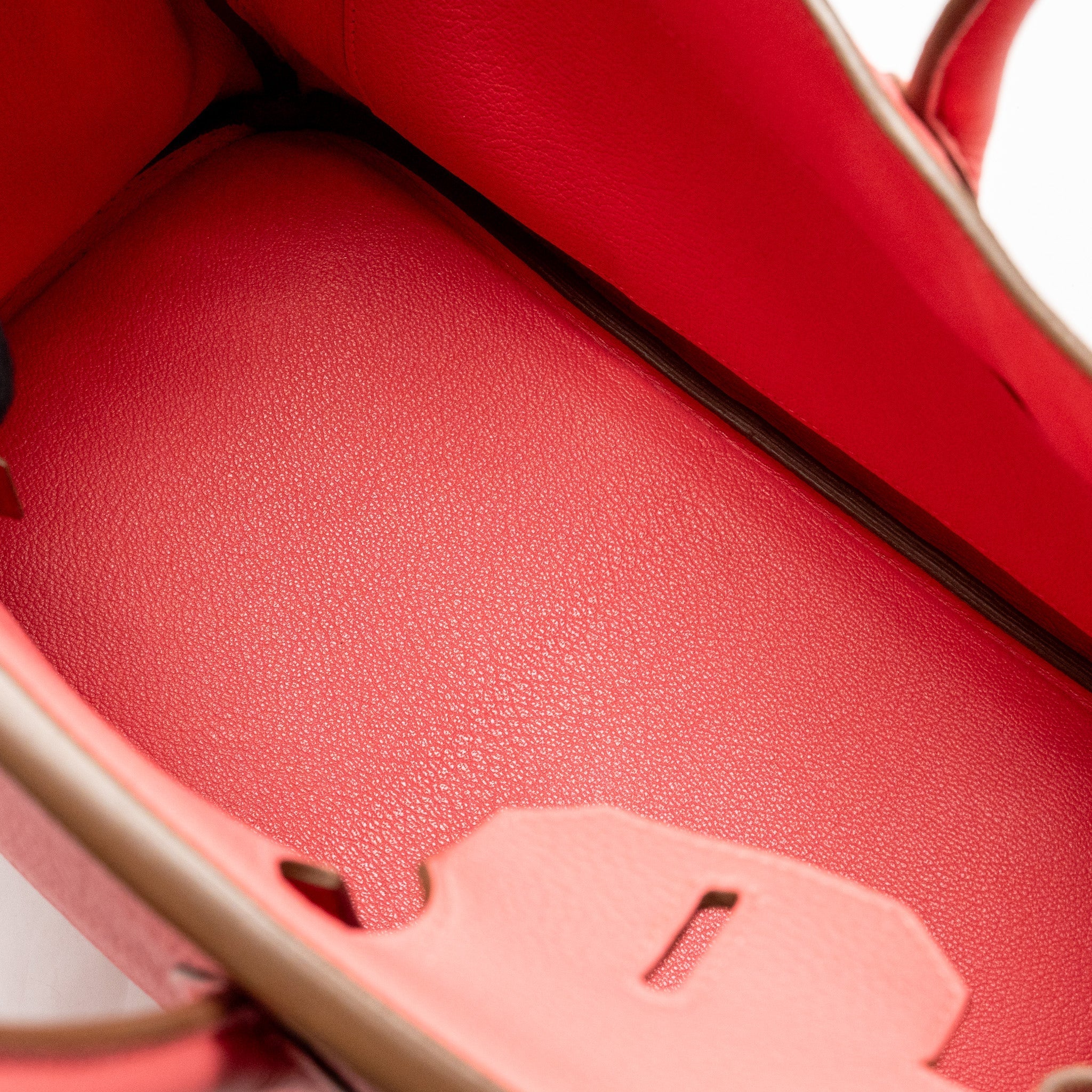 HERMES BIRKIN 30 CLEMENCE ROSE LIPSTICK SHW