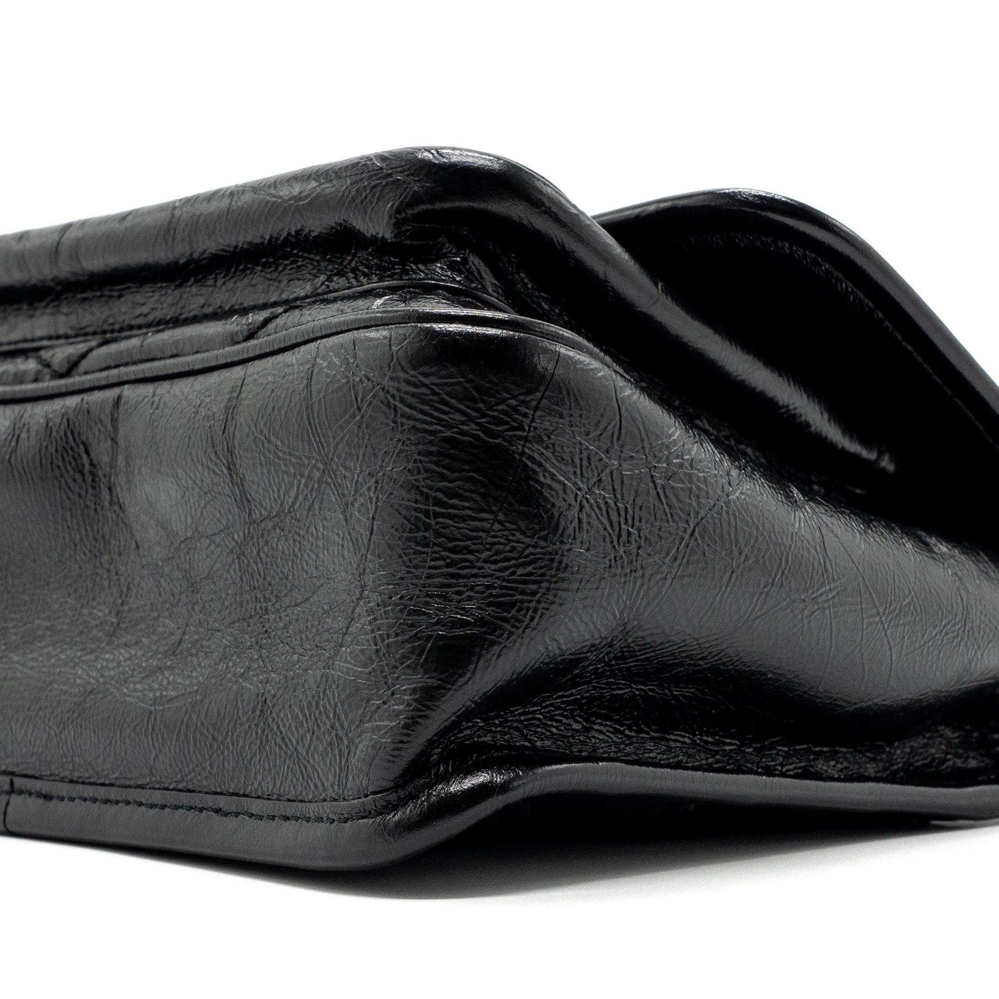 SAINT LAURENT NIKI BABY CALFSKIN BLACK RUTHENIUM HARDWARE