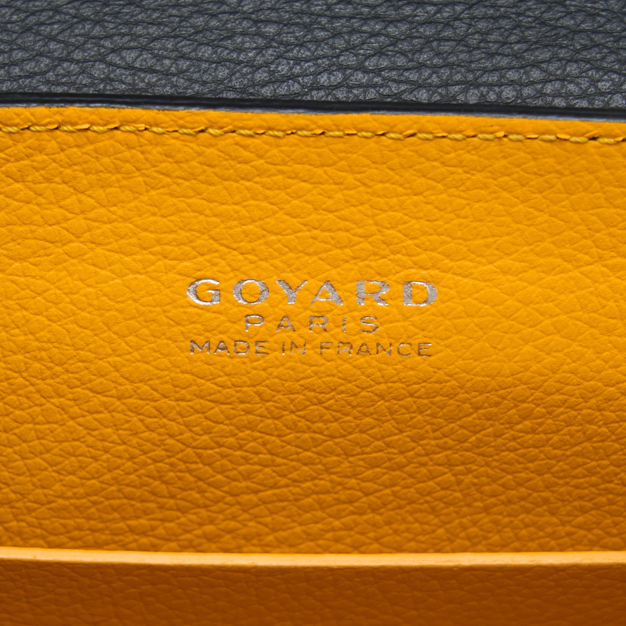 GOYARD MINI SAIGON SOUPLE BAG CANVAS/CALFSKIN BLACK SHW