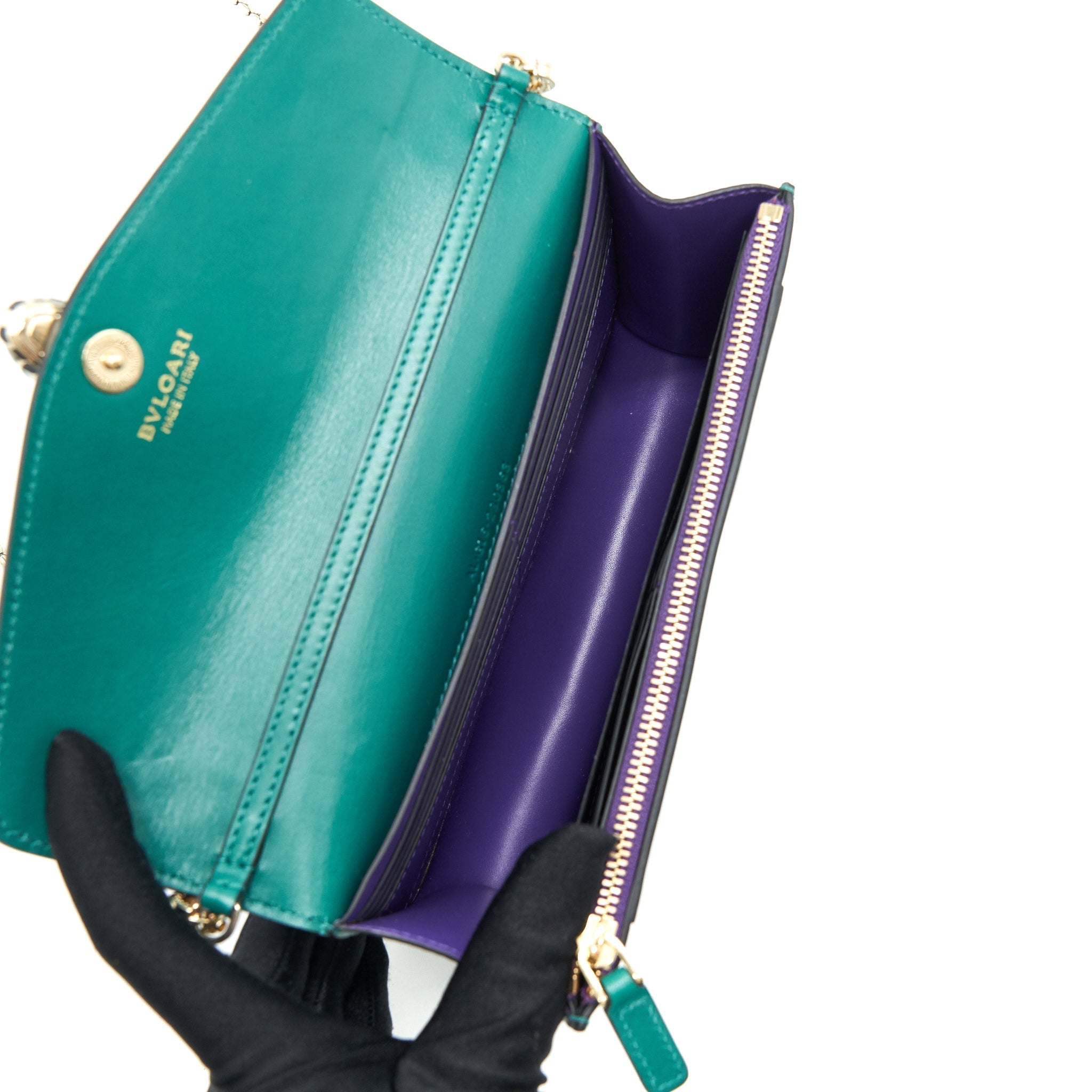BVLGARI SERPENTI FOREVER CHAIN WALLET