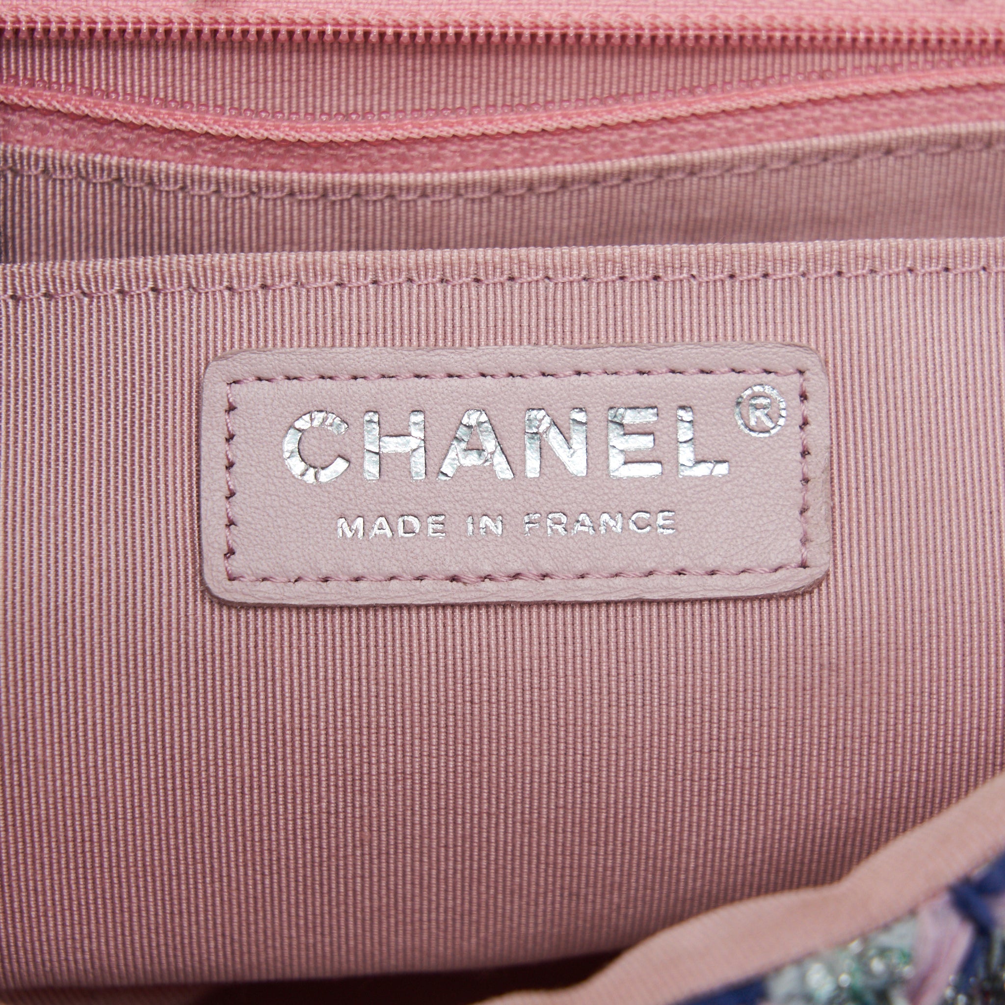 CHANEL TWEED CLASSIC FLAP BAG MULTI COLOUR SHW