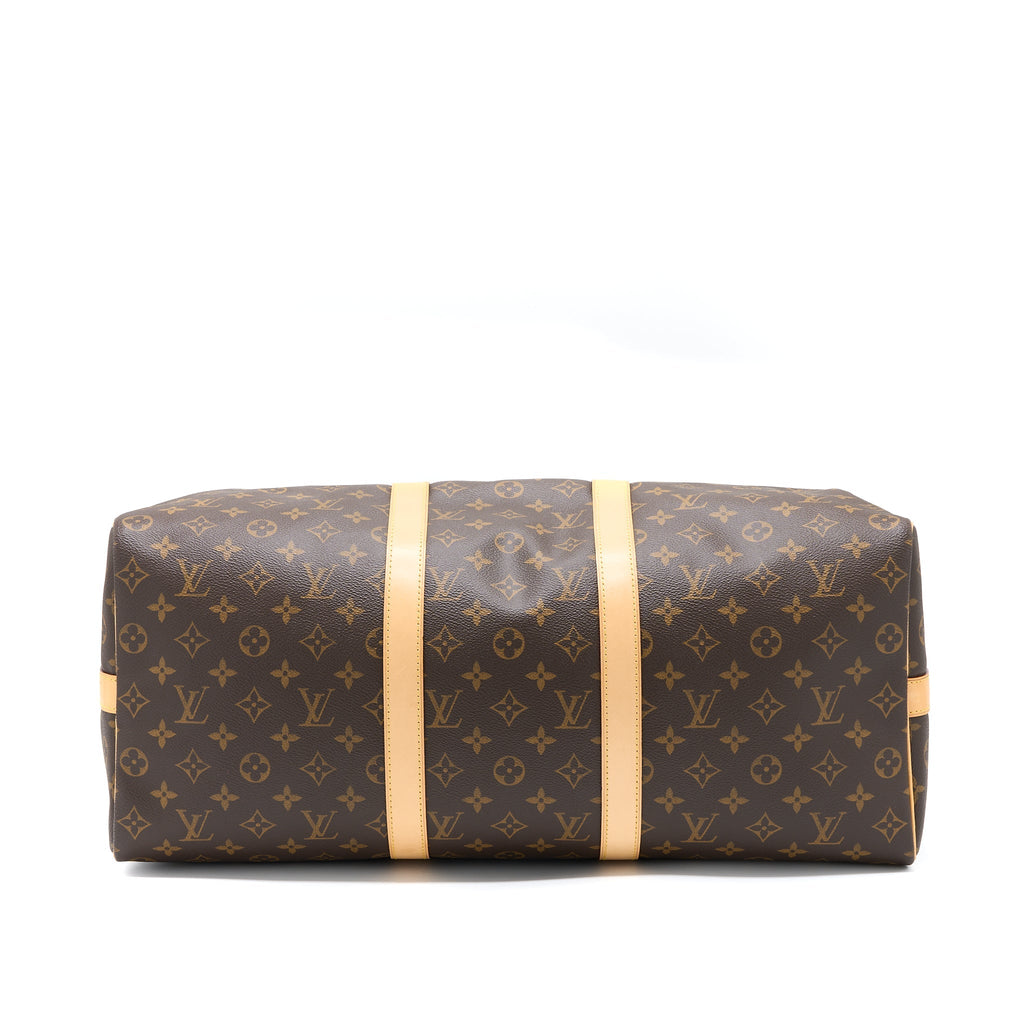 LOUIS VUITTON KEEPALL BANDOULIRE 50 MONOGRAM CANVAS GHW