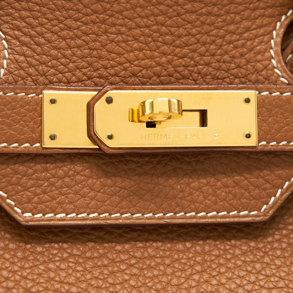 HERMES BIRKIN35 GOLD WITH GHW