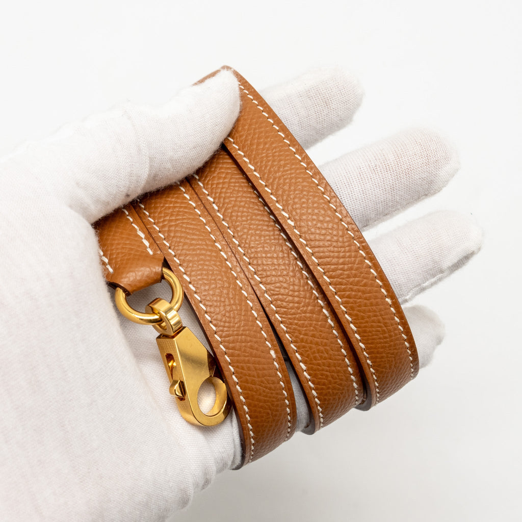HERMES KELLY 25 EPSOM GOLD GHW