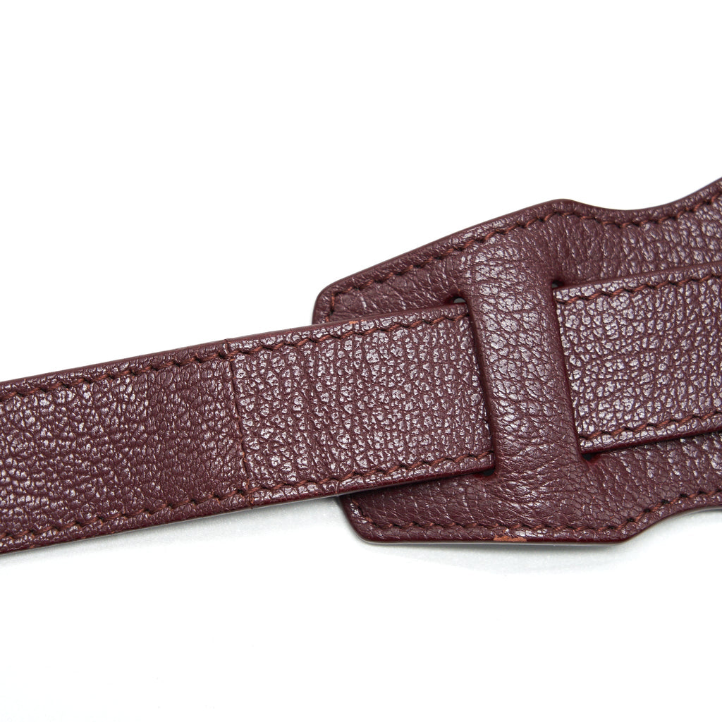 BALENCIAGA SMALL CITY EDGE BURGUNDY SHW