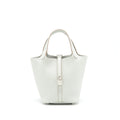 HERMES PICOTIN 18 LOCK BAG 80 GRIS PALE SHW