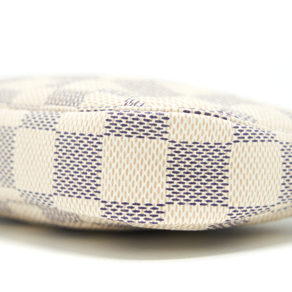 LOUIS VUITTON MINI POCHETTE ACCESSORIES DAMIER AZUR CANVAS