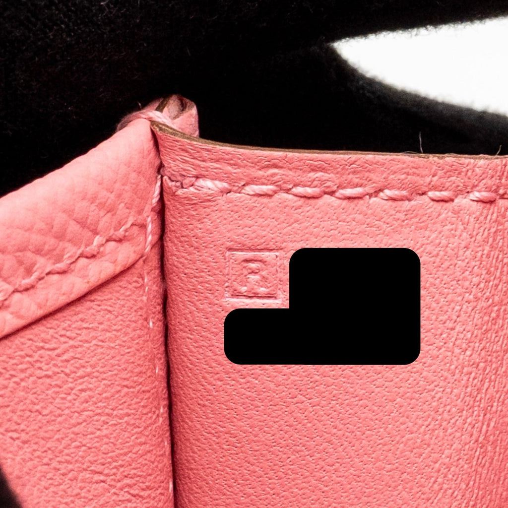 HERMES JIGE 29 CLUTCH EPSOM ROSE CONFETTI