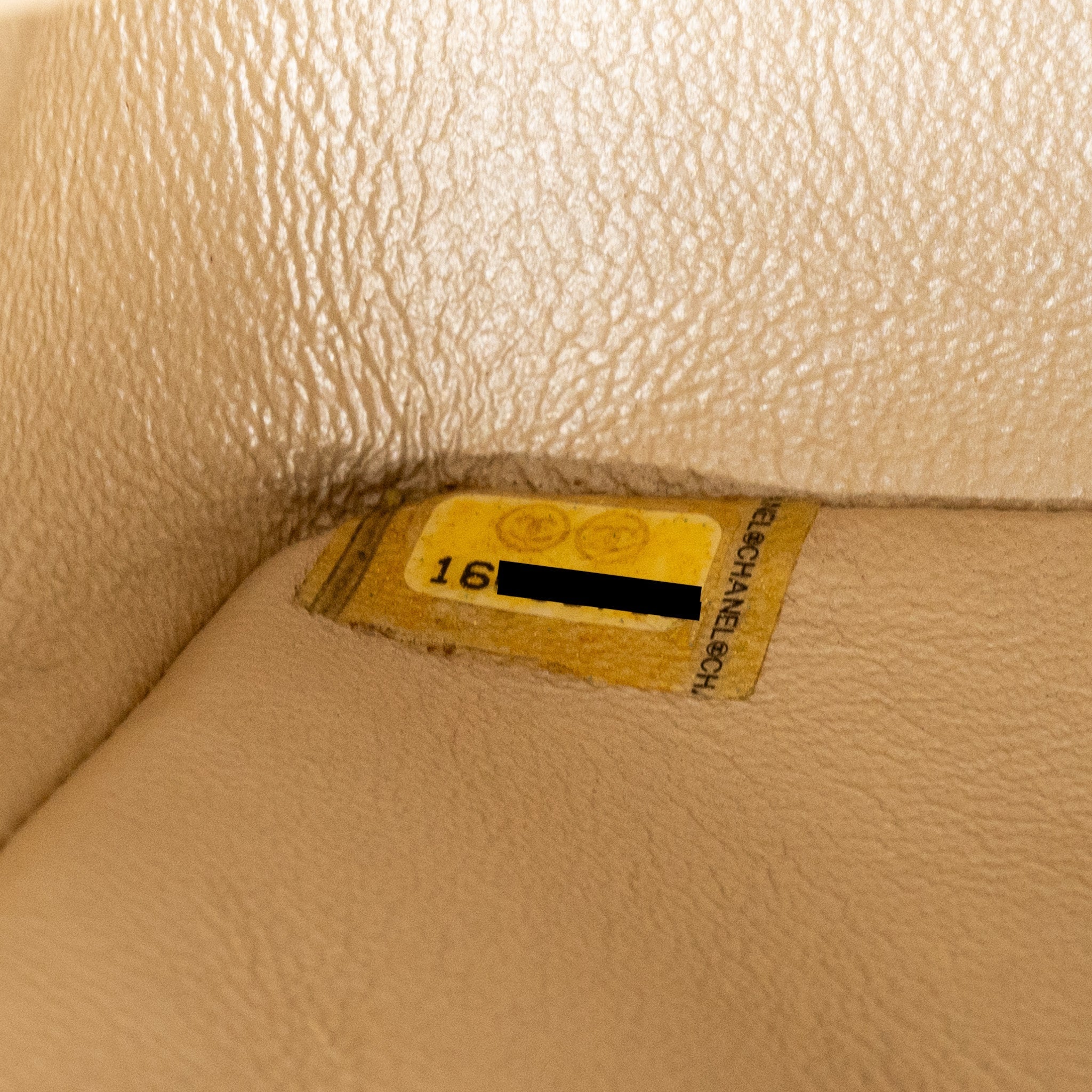 CHANEL MINI SQUARE FLAP BAG LAMBSKIN GOLD GHW