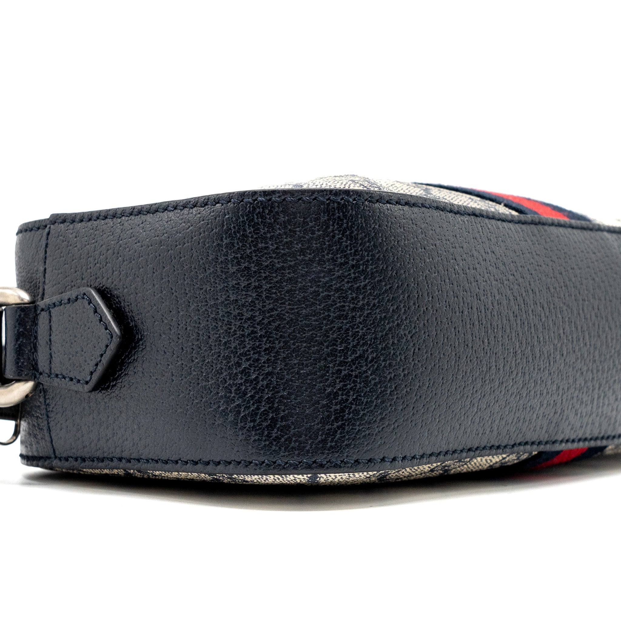 GUCCI OPHIDIA GG CROSSBODY BAG GG SUPREME CANVAS/LEATHER SHW