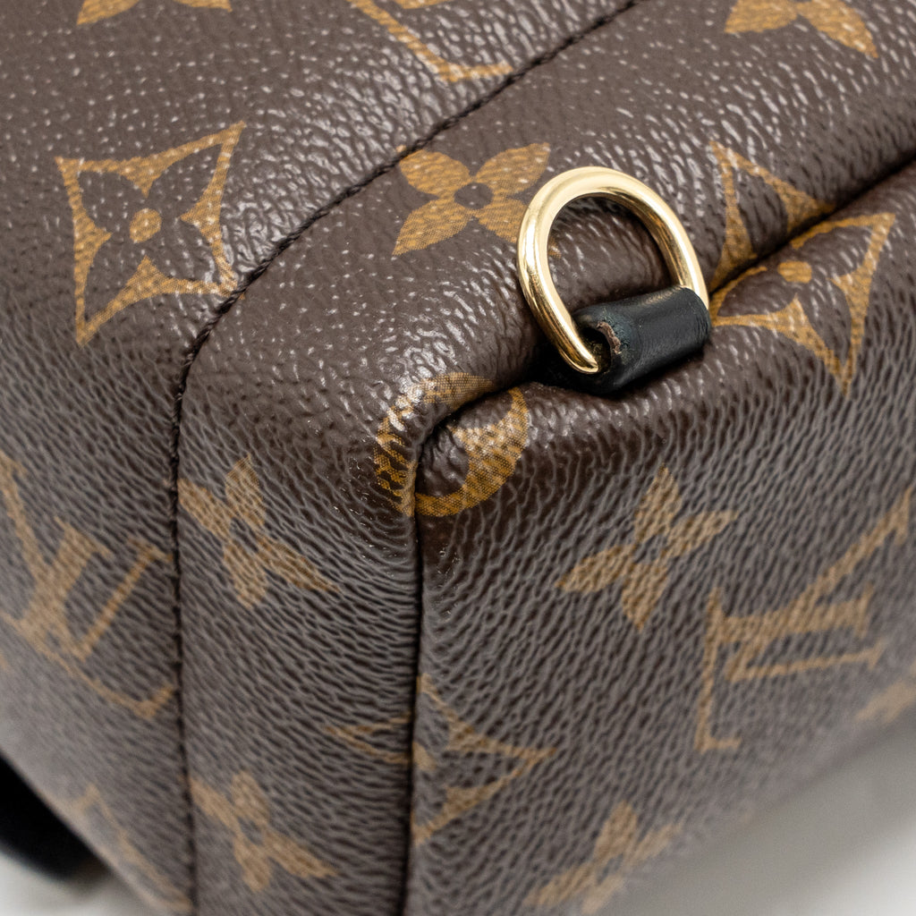 LOUIS VUITTON MINI PALM SPRINGS MONOGRAM CANVAS GHW