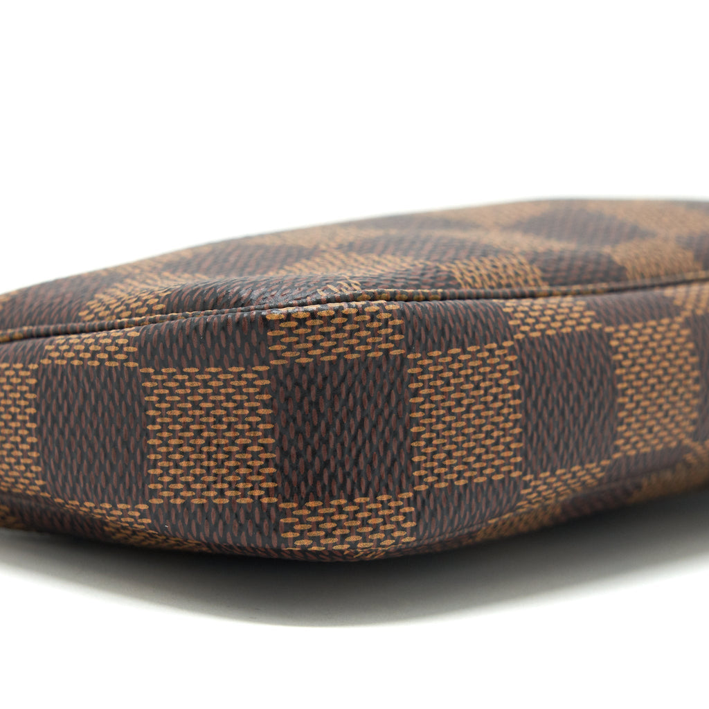 LOUIS VUITTON MINI POCHETTE ACCESSORIES DAMIER EBENE CANVAS