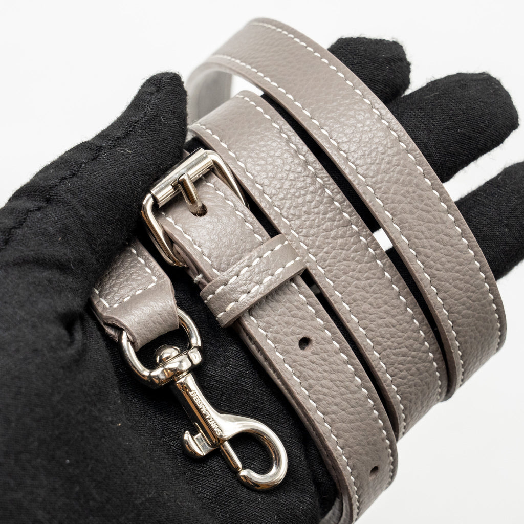 SAINT LAURENT/YSL BABY SAC DE JOUR BAG GRAINED CALFSKIN GREY SHW