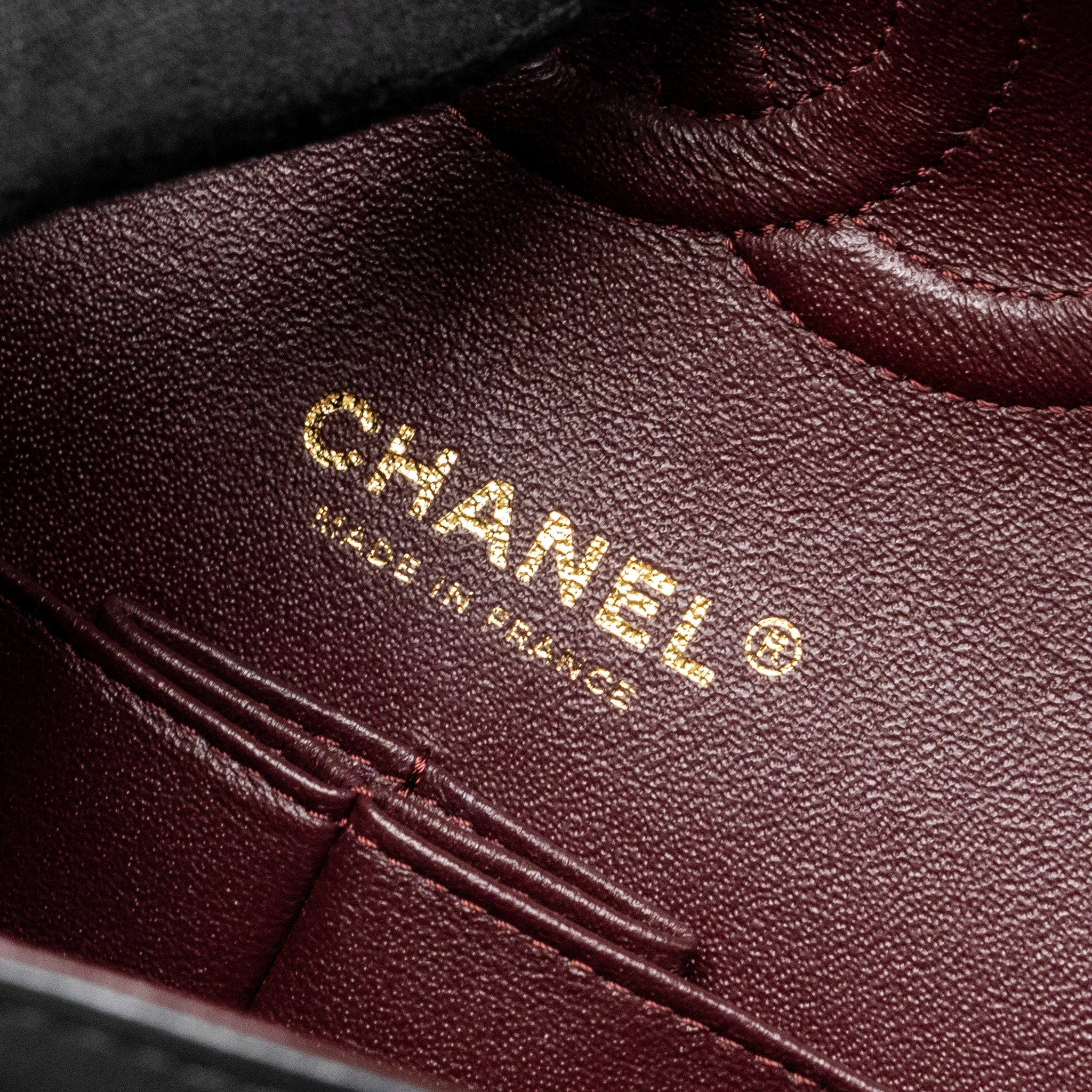 CHANEL MEDIUM CLASSIC DOUBLE FLAP BAG LAMBSKIN BLACK GHW