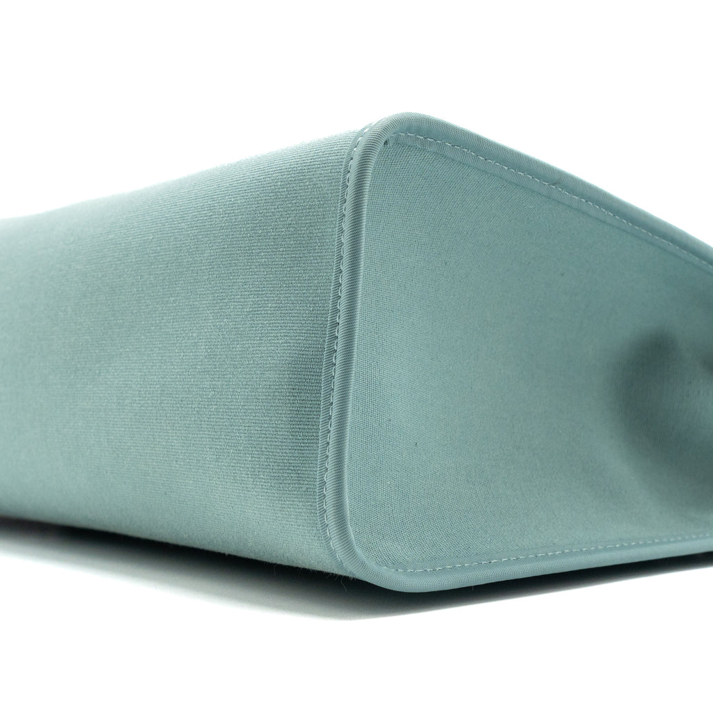 HERMES HERBAG 31 ZIP BAG LIGHT BLUE HUNTER/CANVAS SHW