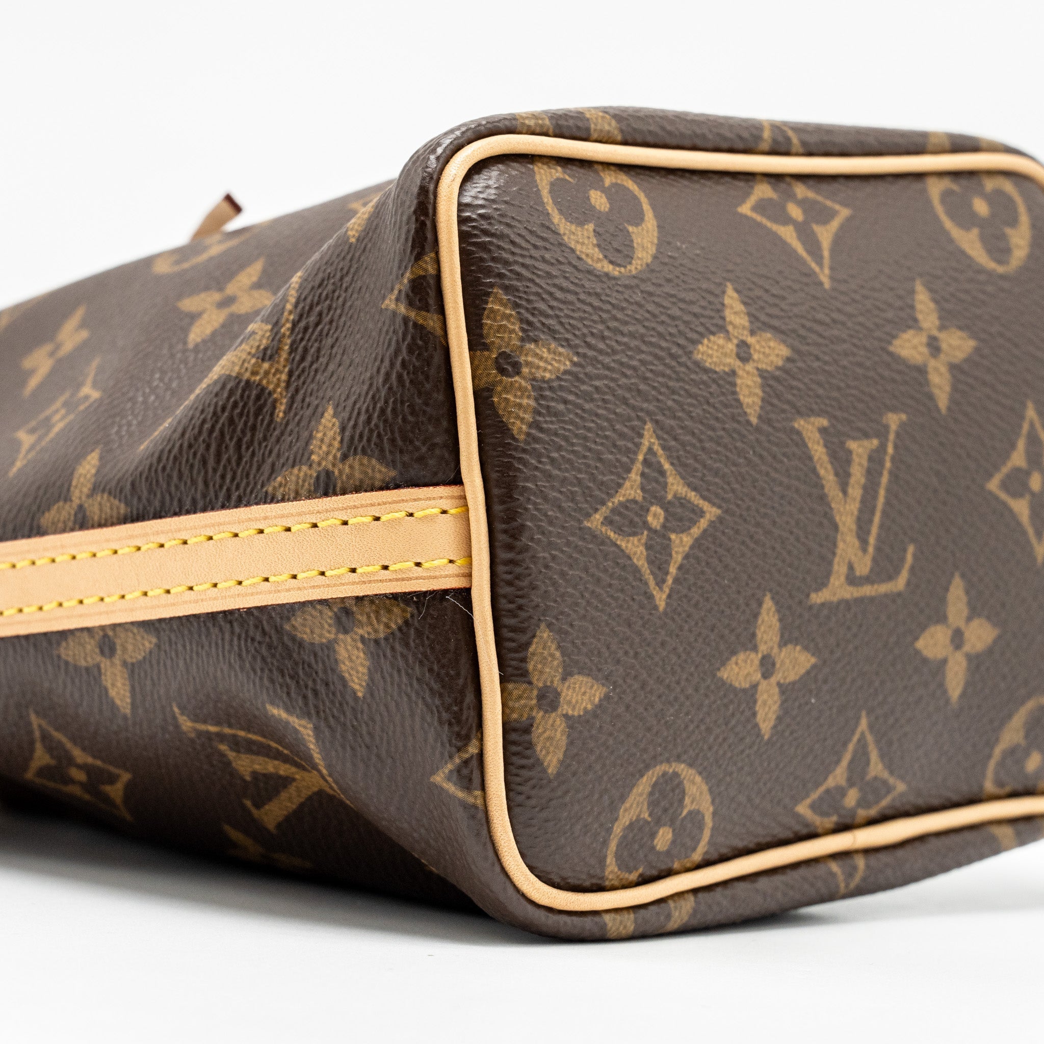 LOUIS VUITTON NANO NOE MONOGRAM CANVAS GHW