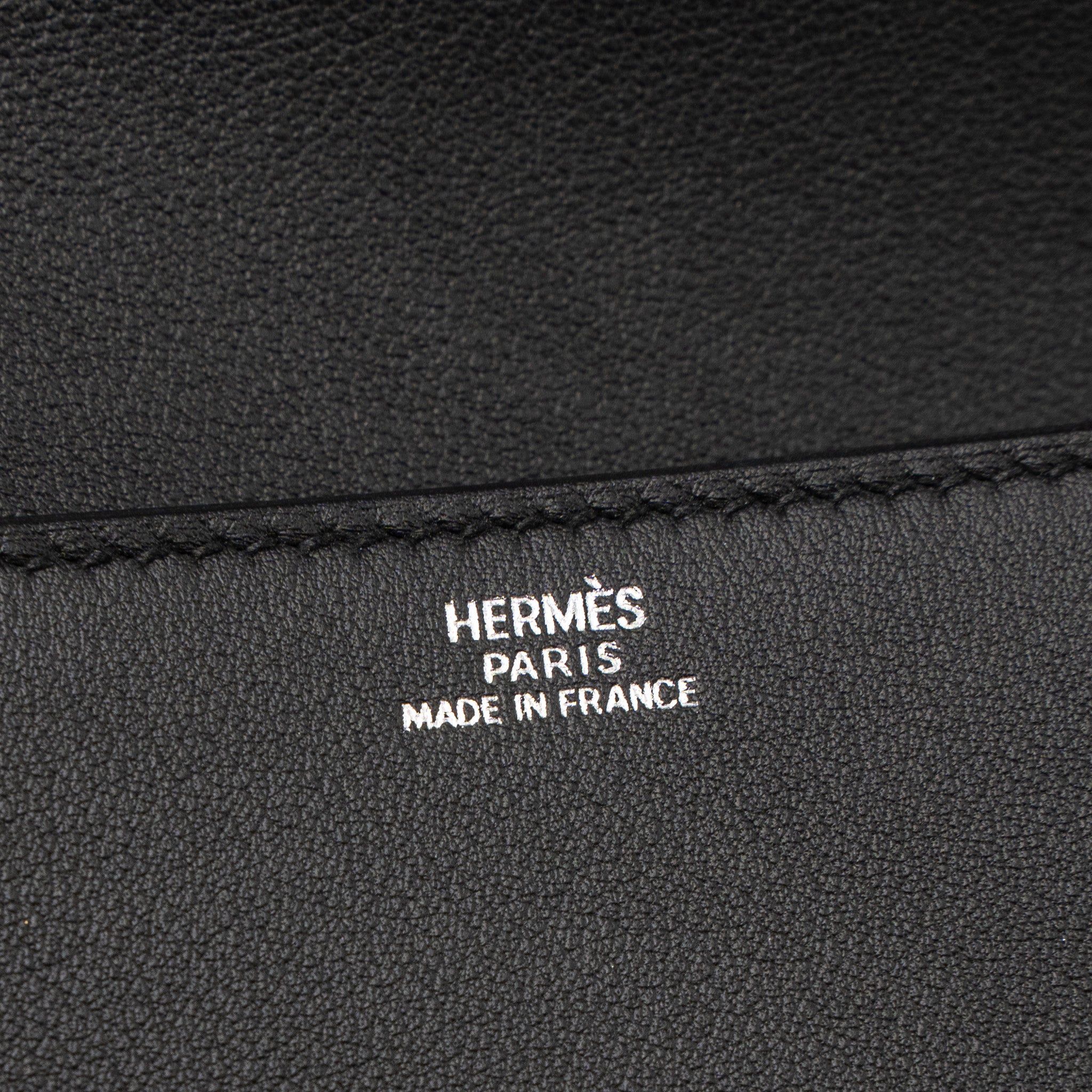 HERMES POCHETTE MEDOR 23 SWIFT BLACK SHW
