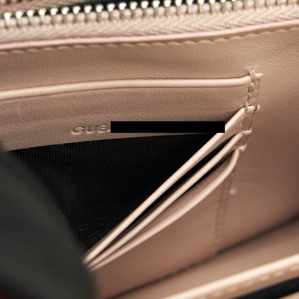 SAINT LAURENT /YSL SMALL WALLET ON CHAIN PINK SHW