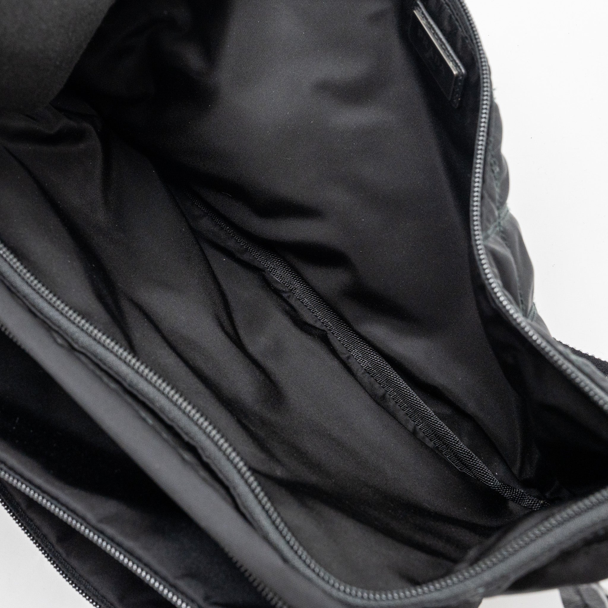 PRADA BUM BAG NYLON BLACK SHW
