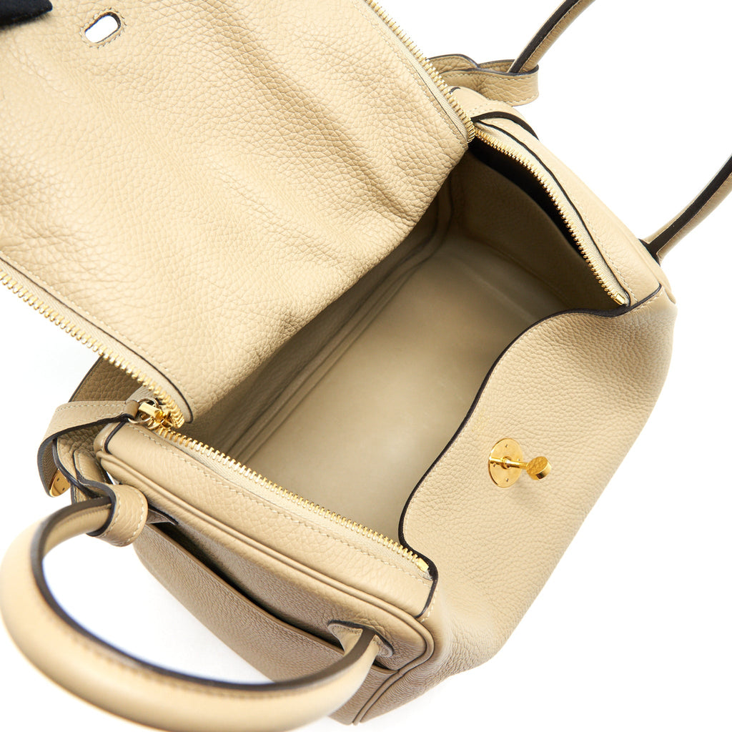 HERMES LINDY 30 TRENCH TAURILLON CLEMENCE GHW