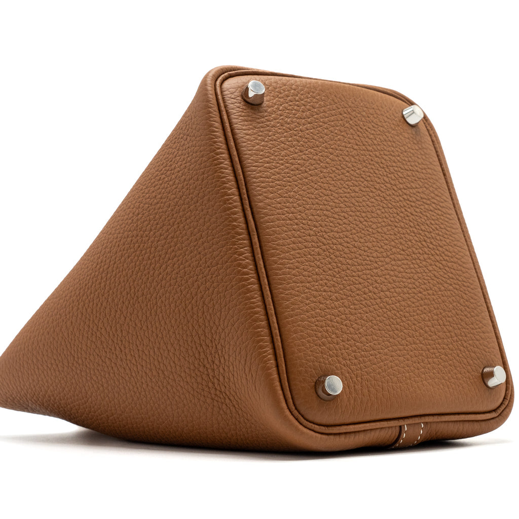 HERMES PICOTIN 18 LOCK BAG CLEMENCE GOLD SHW