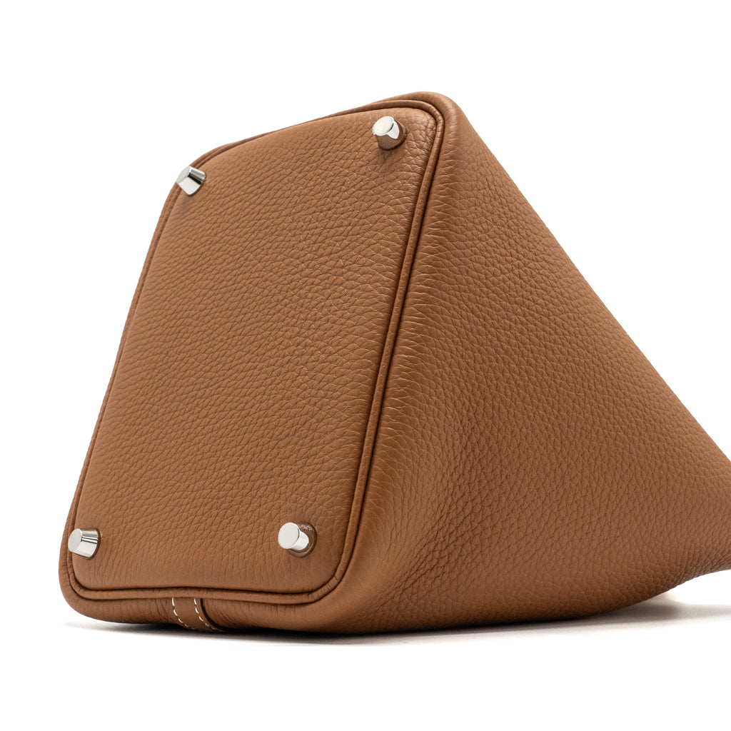 HERMES PICOTIN 18 LOCK BAG CLEMENCE GOLD SHW