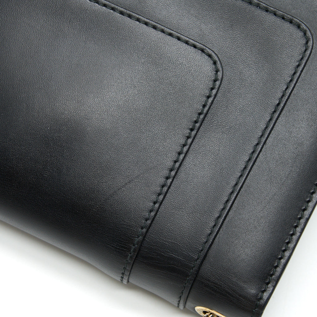 BVLGARI SERPENTI CHAIN BAG IN BLACK