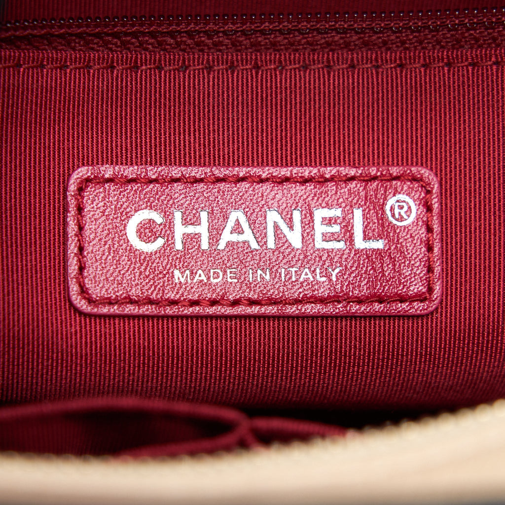 CHANEL GABRIELLE HOBO BAG BEIGE / BLACK