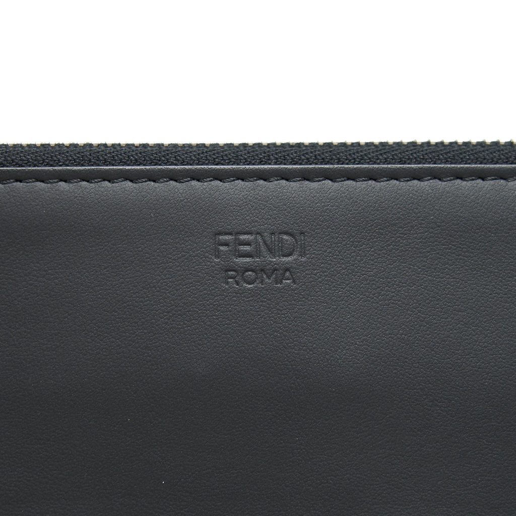FENDI MONSTER CLUTCH SO BLACK