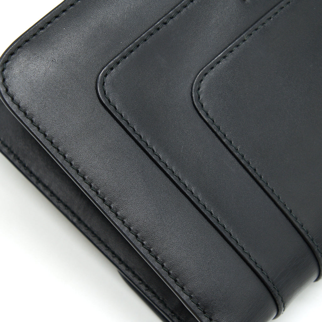 BVLGARI SERPENTI CHAIN BAG IN BLACK