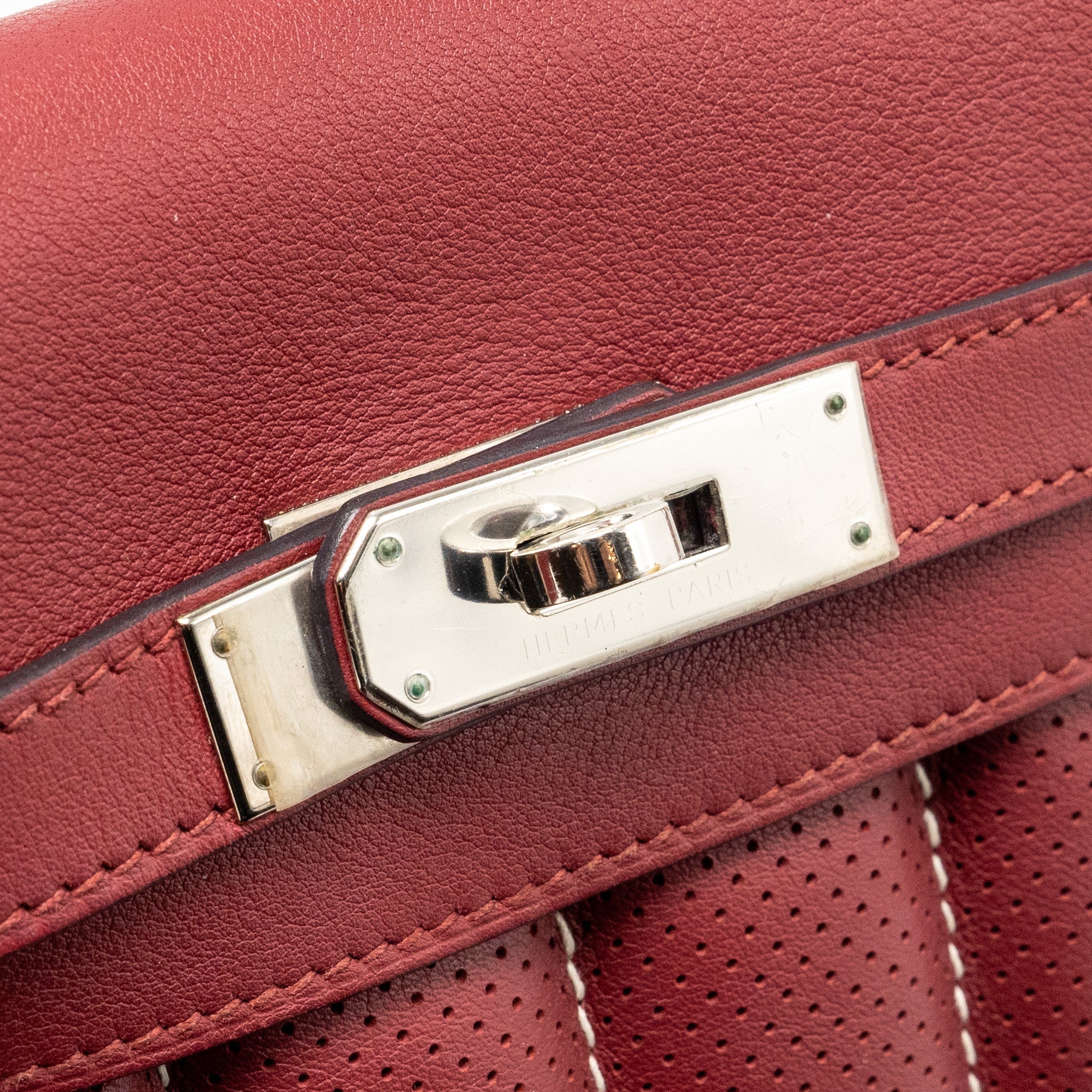 HERMES BERLINE MINI SWIFT K1 ROUGE GRENAT SHW