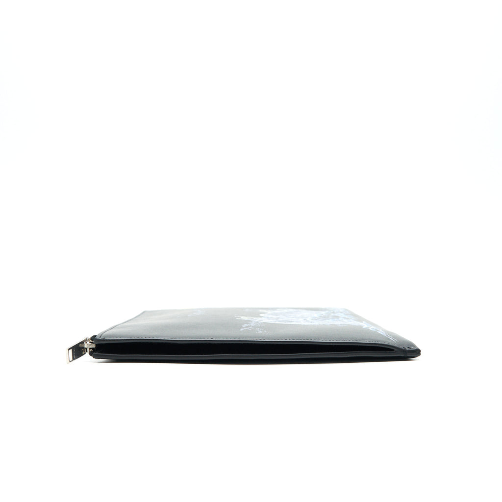 SAINT LAURENT WOLF DOCUMENT HOLDER